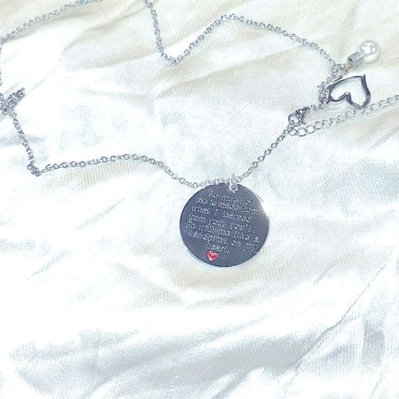 New So Much Of Me Is Made From What I Learned Stainless Steel Gift Necklace - Picture 4 of 10